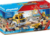 Playmobil City Action - Construction Site with Fla