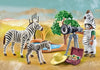 Playmobil Wiltopia - Animal Photographer with Zebr